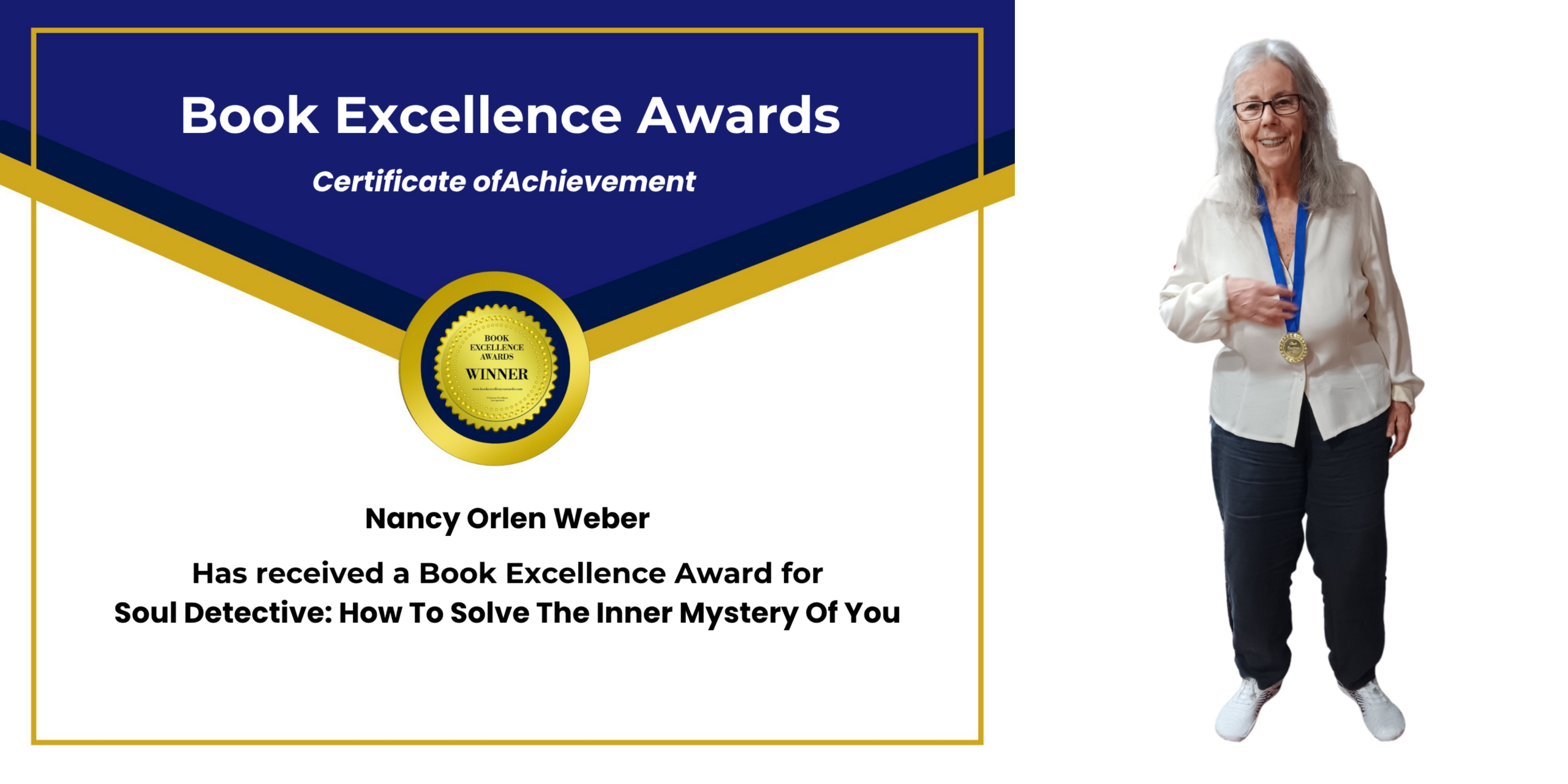 Book Excellence Certificate for Soul Detective