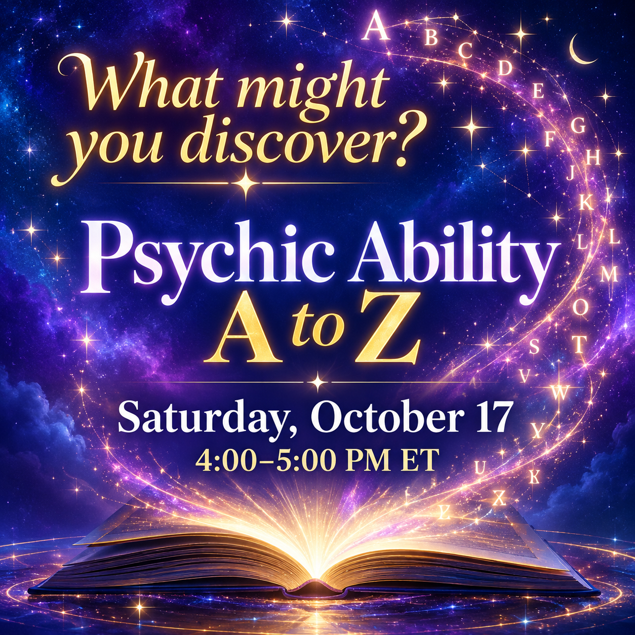 Psychic Ability A to Z October 2026